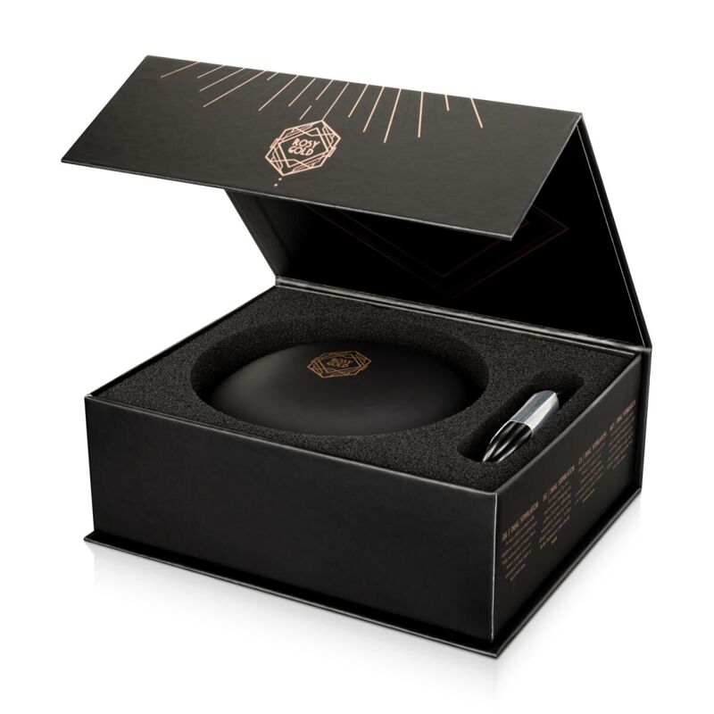 Мини-вибратор с язычком Rosy Gold - Vibrating & Licking Dual Stimulator
