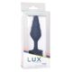 Анальная пробка Lux Active Twist Plug Large Blue