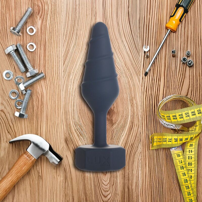 Анальная пробка Lux Active Twist Plug Large Blue