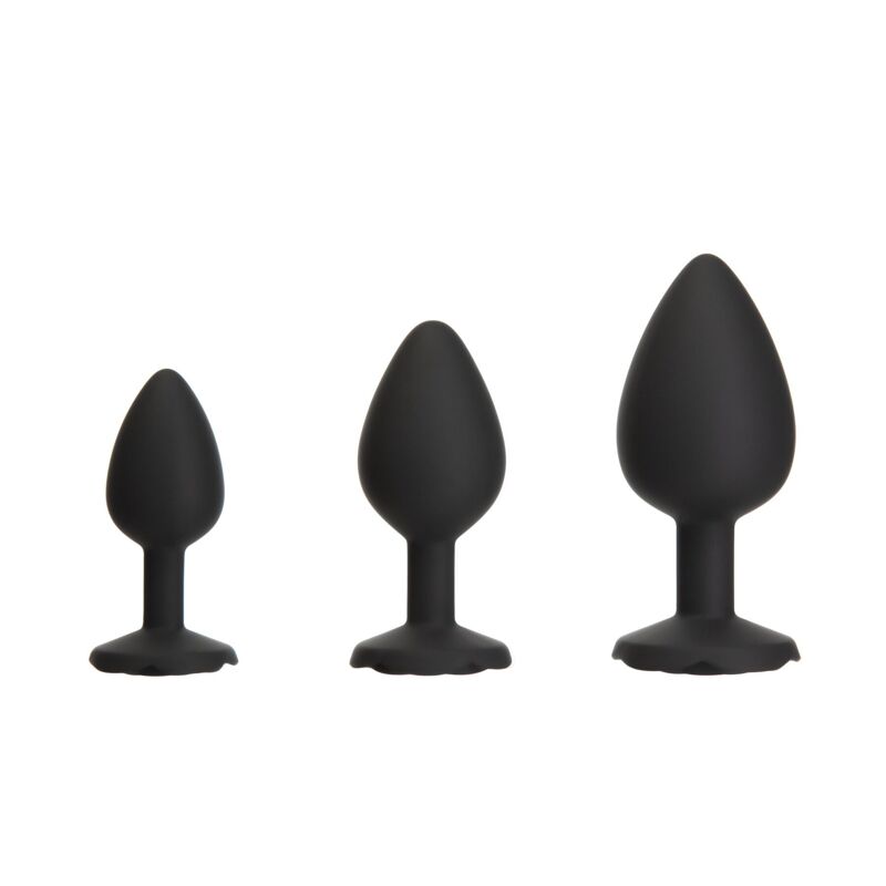 Набор силиконовых анальных пробок BMS Roses Til’ Dawn Silicone Anal Plug Kit (повреждена упаковка!!!)
