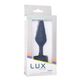 Анальная пробка Lux Active Twist Plug Small Blue (мятая упаковка!!!)