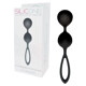 Вагинальные шарики Toyz4Lovers Blackberries Pussy, черные, 17 х 3 см