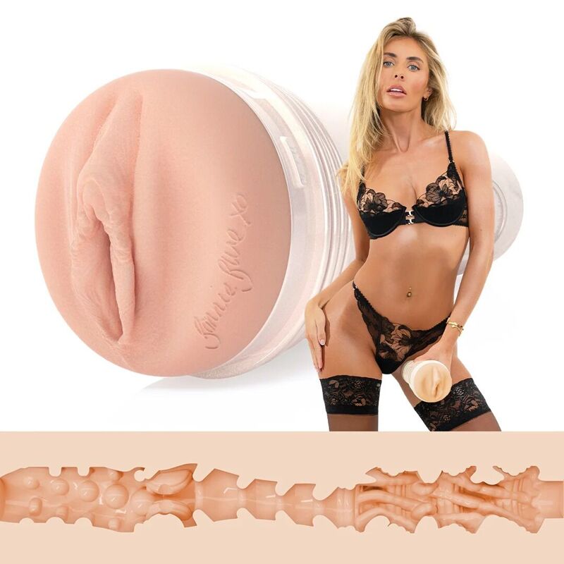 Мастурбатор Fleshlight Girls: Bonnie Blue - 1K, со слепка вагины, очень нежный