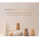 Вибратор для клитора Sweet Em Cone в форме конуса, ребристый, фиолетовый, 12.8 х 3.8 см