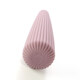 Вибратор для клитора Sweet Em Cone в форме конуса, ребристый, фиолетовый, 12.8 х 3.8 см