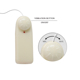 Страпон полый (фаллопротез) с вибрацией Baile Vibrating Strap On, беж, 19 x 4 cм