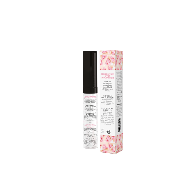 Стимулирующий блеск для губ EXSENS Lip Gloss 7,4 мл, эффект покалывания и холод-тепло