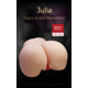 Мастурбатор полуторс вагина и анус Crazy Bull Julia, реалистичный, 34 х 29 см