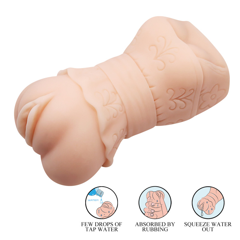 Реалистичный мастурбатор вагина Crazy Bull из киберкожи, 15 × 7 см