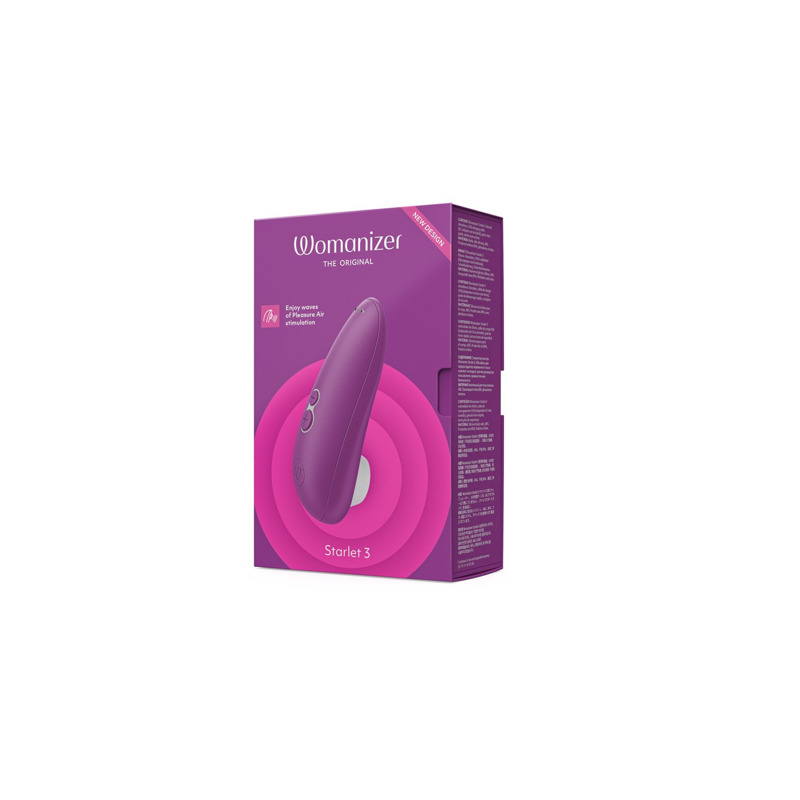 Вакуумный клиторальный стимулятор Womanizer Starlet 3 VIOLET (повреждена упаковка!!!)
