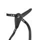 Страпон с вибрацией Fetish Tentation Vibrating Strap-On with Dildo Black (мятая упаковка!!!)