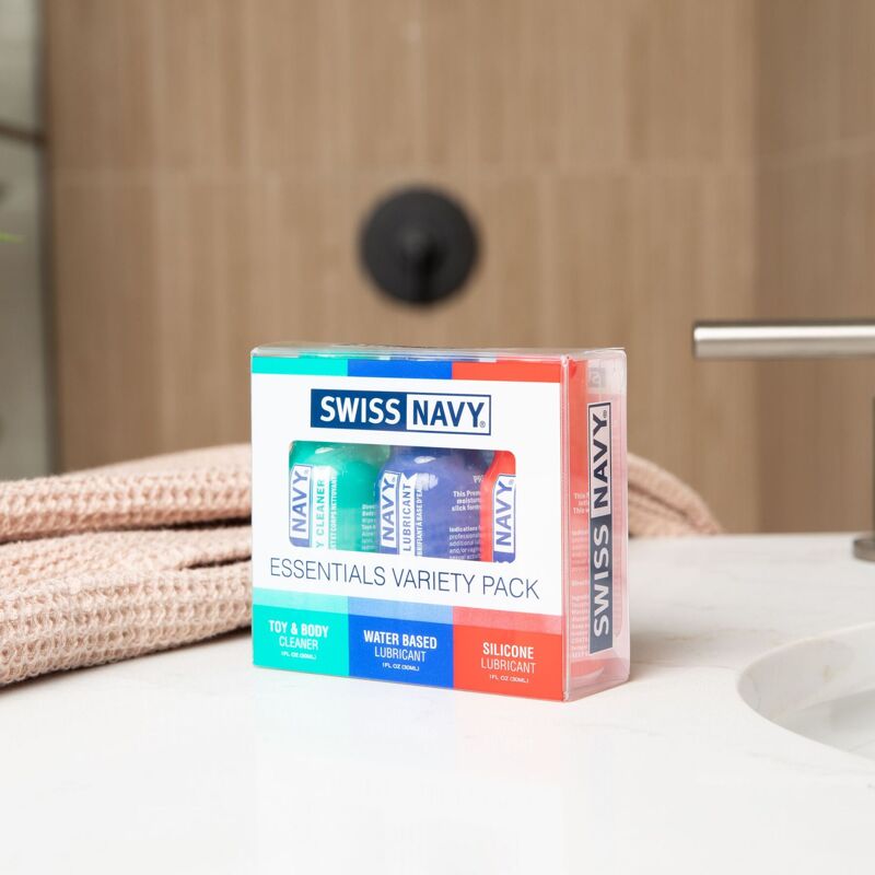 Набор Swiss Navy Essentials Variety Pack 3 х 30 мл (срок 21.01.2027)