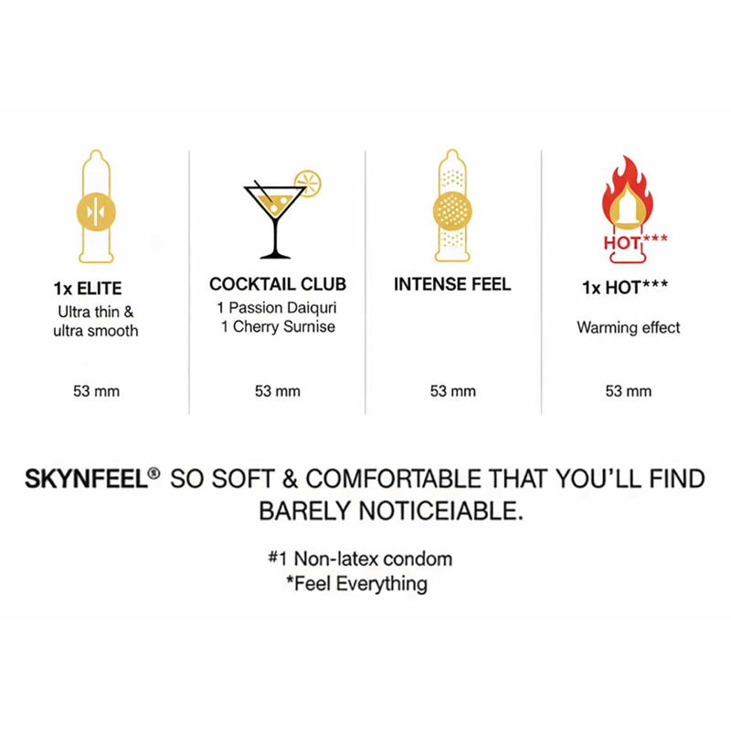 Презервативы SKYN 5 Senses+, 5 шт