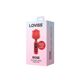 Вибромассажер Loviss Rose Mini Massage Wand Vibrator, головка в виде розы, 9 режимов