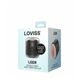 Мастурбатор Loviss Leer Double Sides Masturbation, 12 режимов вибрации, вагина + анус