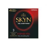 Презерватив SKYN Intense Feel безлатексний (полізопрен), 3 шт. Презерватив SKYN Intense Feel безлатексний (полізопрен), 3 шт.