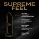 Презервативы Skyn Supreme Feel, безлатексные (полиизопрен), 10 шт