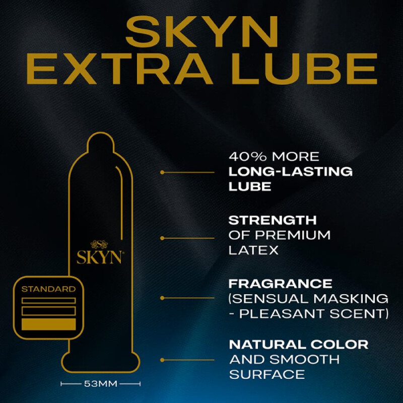 Презервативы Skyn Extra Lube, 10 шт