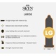 Презервативы SKYN Large безлатексные (полиизопрен), 6 шт