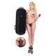 Секс-машина Inflatable Luv с реалистичным вибратором надувная, черная