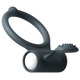 Эрекционное кольцо Dorcel Power Clit Black V2 с вибрацией (мятая упаковка)