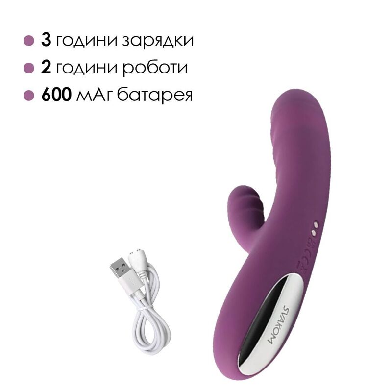 Вибратор-кролик Svakom Avery Lilac (мятая упаковка!!!)