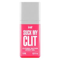 Смоктайзер для клитора Intt Suck My Clit Wild Strawberry (15 мл), клубника, гель с эффектом посасывания Смоктайзер для клитора Intt Suck My Clit Wild Strawberry (15 мл), клубника, гель с эффектом посасывания