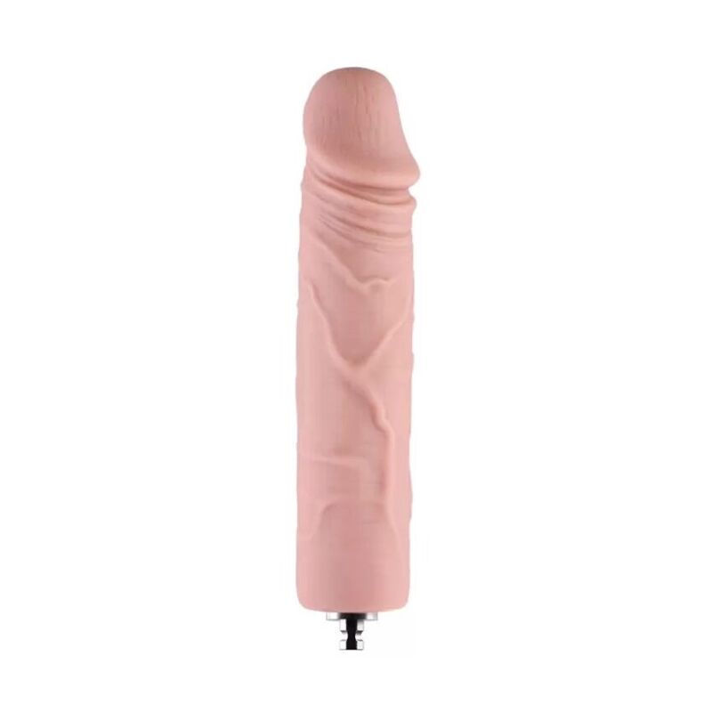 Силиконовый фаллоимитатор для секс-машин Hismith 7" Silicone Dildo, система KlicLok