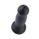 Силиконовый дилдо для секс-машин Hismith 7.2" Black Silicone Anal Dildo, система KlicLok