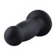 Силиконовый дилдо для секс-машин Hismith 7.2" Black Silicone Anal Dildo, система KlicLok