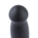Силиконовый дилдо для секс-машин Hismith 7.2" Black Silicone Anal Dildo, система KlicLok