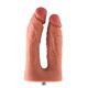 Двойной фаллоимитатор для секс-машин Hismith Silicone Double Penetrator Dildo, система KlicLok