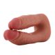 Двойной фаллоимитатор для секс-машин Hismith Silicone Double Penetrator Dildo, система KlicLok