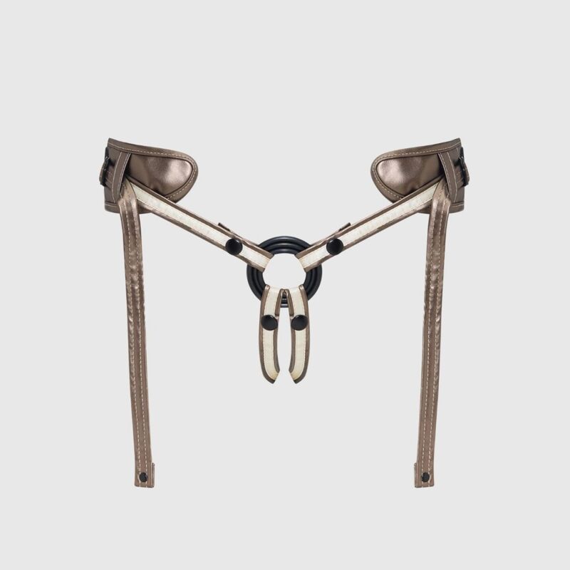 Трусы для страпона Strap-On-Me Leatherette HARNESS DESIROUS - NEW DESIGN