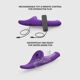 Вибронасадка для страпона с вакуумной стимуляцией Strap-On-Me Multi Orgasm Dildo M Purple