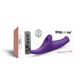 Вибронасадка для страпона с вакуумной стимуляцией Strap-On-Me Multi Orgasm Dildo L Purple