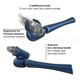 Вибромассажер Manwan MAN.WAND EDGY Stellar Blue