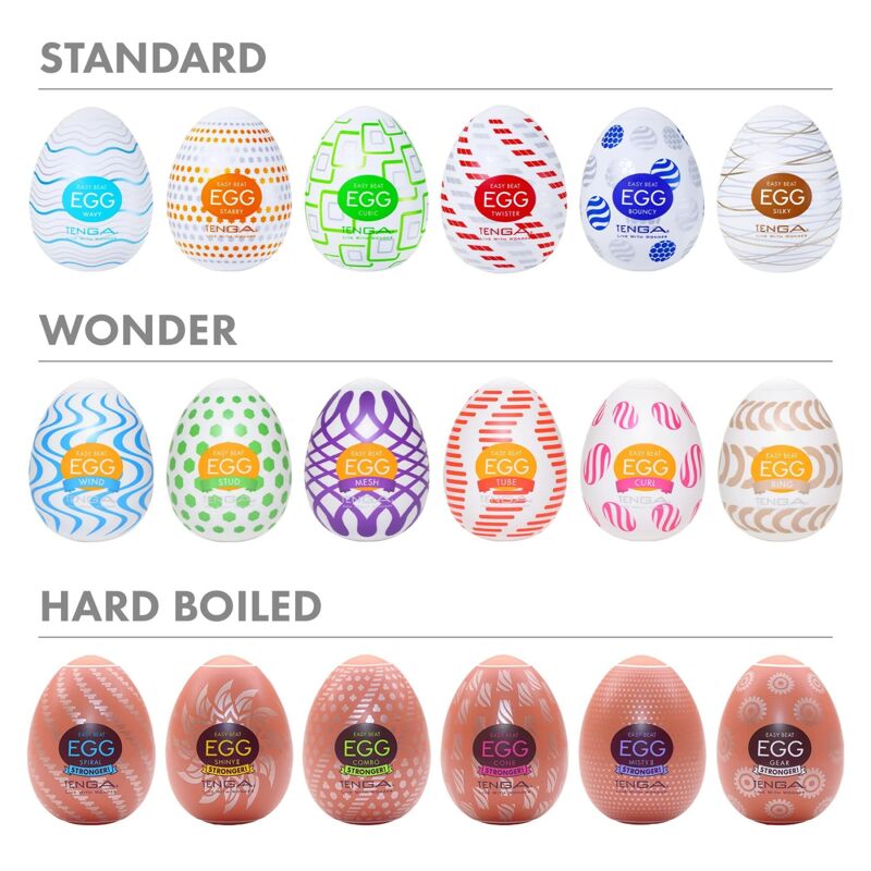 Мастурбатор-яйцо Tenga Egg Bouncy