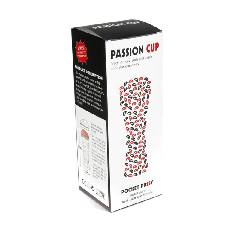 Мастурбатор с вибрацией Passion Cup - Anal