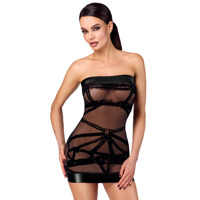 Платье Noir Handmade F359 Bondesque Off-shoulder mini dress L Платье Noir Handmade F359 Bondesque Off-shoulder mini dress L