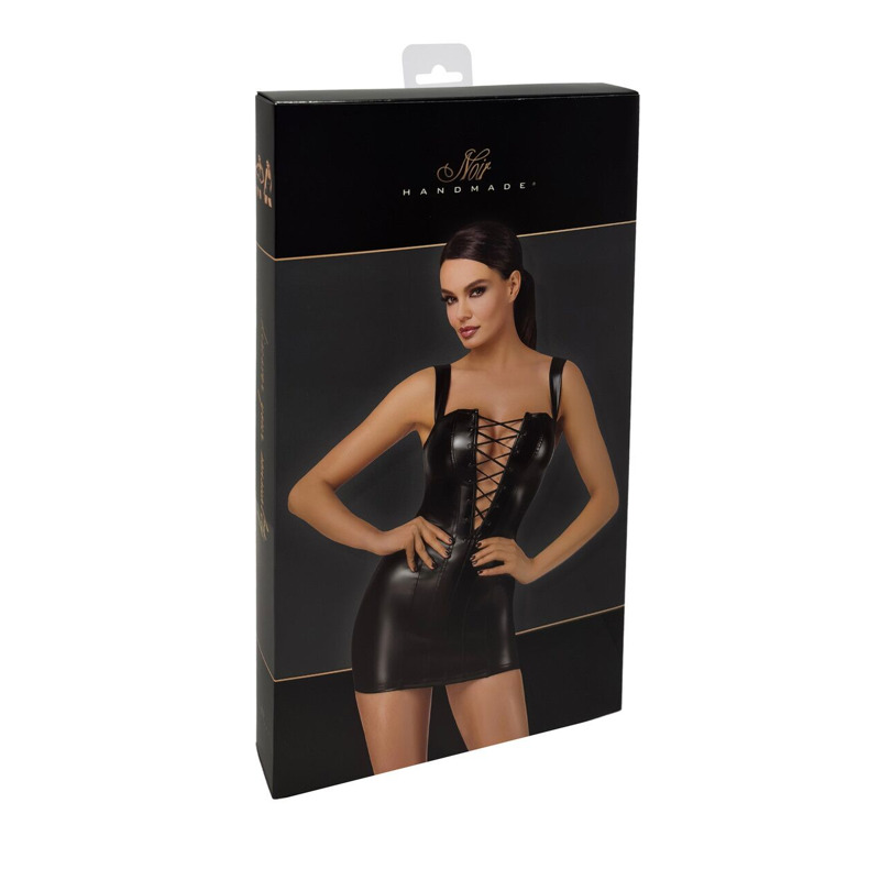 Платье Noir Handmade F363 Vixen Lace-Up Mini Dress L