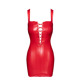 Платье Noir Handmade F364 Bombshell Lace-Up Mini Dress Red L