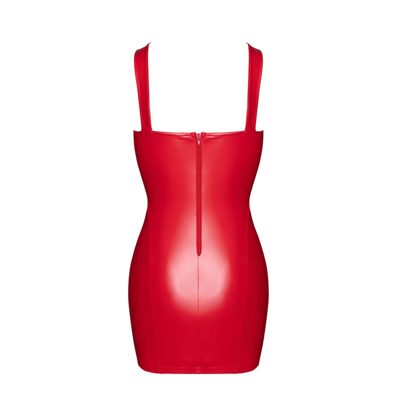 Платье Noir Handmade F364 Bombshell Lace-Up Mini Dress Red L