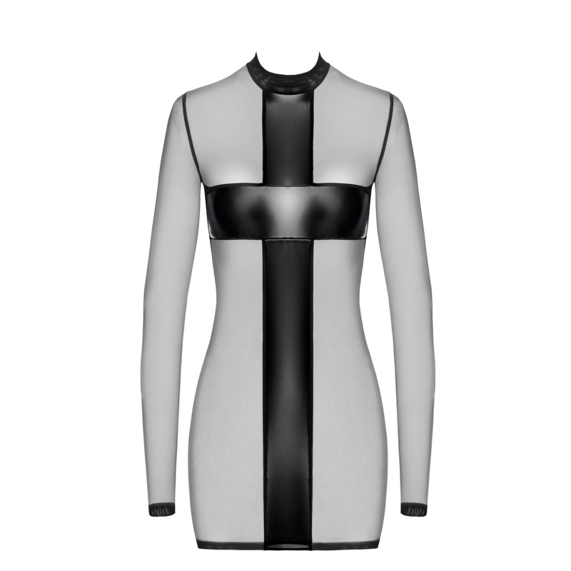 Сукня Noir Handmade F369 Crossfire Mesh & Wetlook Mini dress S Сукня Noir Handmade F369 Crossfire Mesh & Wetlook Mini dress S