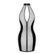 Платье Noir Handmade F370 Luxuria Crystal Sheer Mini Dress S Платье Noir Handmade F370 Luxuria Crystal Sheer Mini Dress S