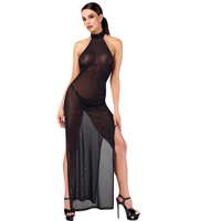 Платье Noir Handmade F372 Onyx Twin-slit Long dress XS Платье Noir Handmade F372 Onyx Twin-slit Long dress XS