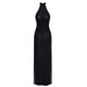 Платье Noir Handmade F372 Onyx Twin-slit Long dress S