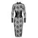 Платье Noir Handmade F375 Noirelle Lace Corset Midi dress L