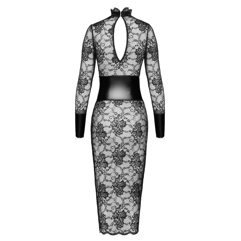 Платье Noir Handmade F375 Noirelle Lace Corset Midi dress L