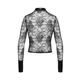 Блуза Noir Handmade F377 Noirelle Lace Button-up Shirt XS